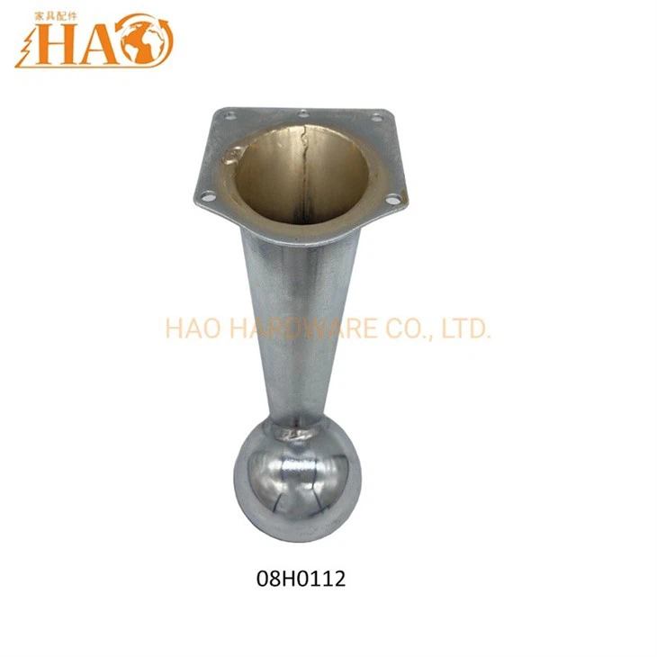 Round Feet Sofa Leg With Chrome Plated